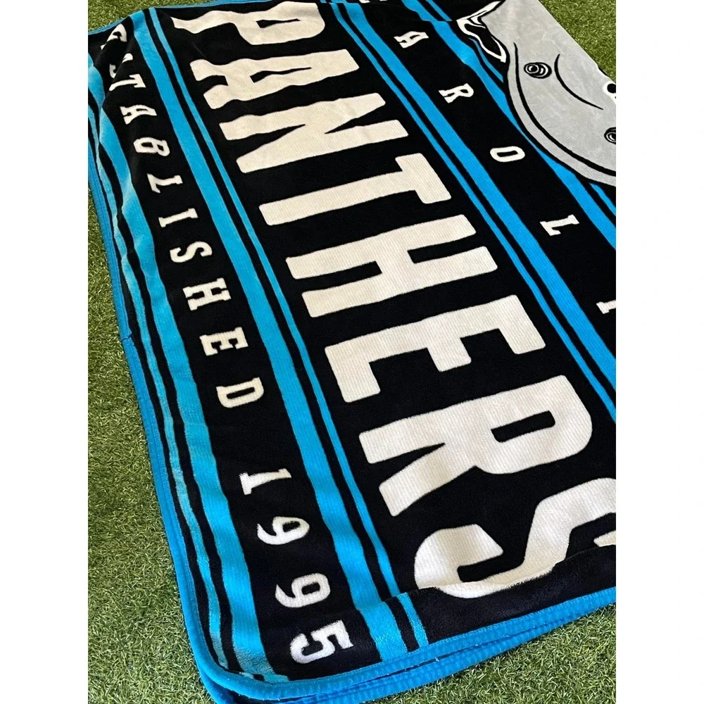Carolina Panthers Sherpa Fleece Throw Blanket Soft Warm NFL‎ Football 50